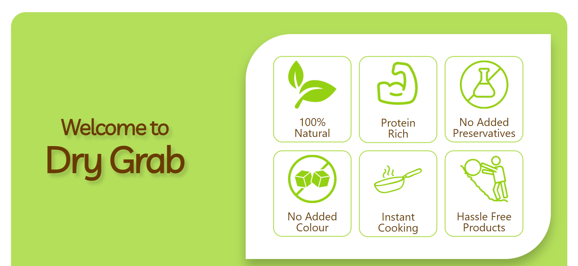 Dry Grab - Dehydrated Sprouts Website